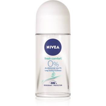Nivea Fresh Comfort deodorant roll-on fără săruri de aluminiu 48 de ore 50 ml