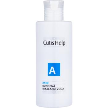 CutisHelp Health Care A - Acne apa micelara cu extract de canepa 3 in 1 pentru ten acneic 200 ml