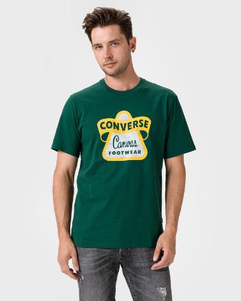 Converse Vintage Logo Tricou Verde