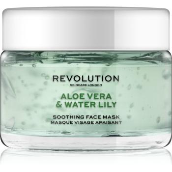 Revolution Skincare Aloe Vera & Water Lily masca calmanta pentru fata 50 ml