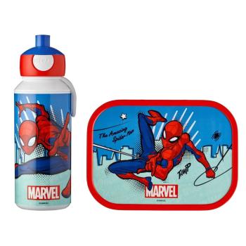 Cutie de gustări pentru copii cu sticlă Spiderman – Mepal