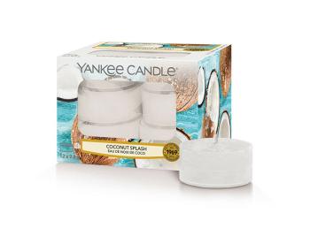 Yankee Candle Lumânări aromatice de ceai Coconut Splash 12 x 9,8 g