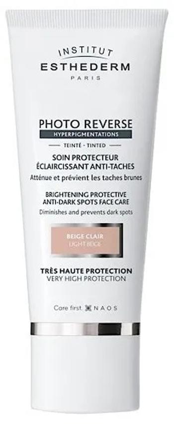 Institut Esthederm Cremă protectoare împotriva petelor pigmentare Photo Reverse Light Beige (Brightening Protective Anti-Dark Spots Face Care) 50 ml