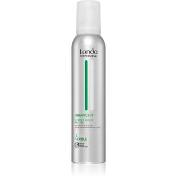 Londa Professional Enhance it Flexible Hold Mousse spumă de păr pentru volum 200 ml