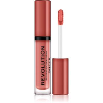 Makeup Revolution Sheer Brillant lip gloss culoare 107 RBF 3 ml