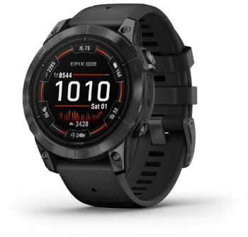 Garmin epix™ Pro (Gen 2) – Standard Edition | 47 mm + hărți Topo Czech PRO Gray / Black Band 010-02803-01