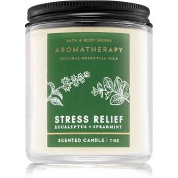 Bath & Body Works Aromatherapy Eucalyptus & Spearmint lumânare parfumată 198 g