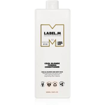 label.m Cool Blonde Conditioner balsam hidratant neutralizeaza tonurile de galben 1000 ml