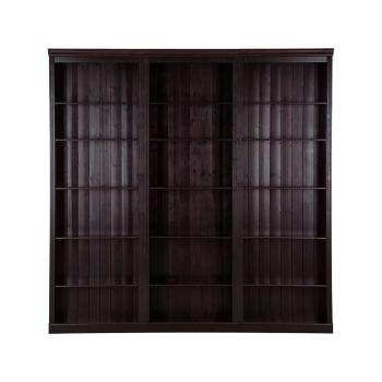 Bibliotecă maro din lemn de pin 222x223 cm Anita – Støraa