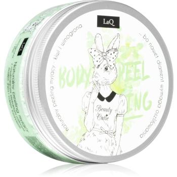 LaQ Bunny Kiwi & Grapes exfoliant din zahăr, pentru înviorare 200 ml