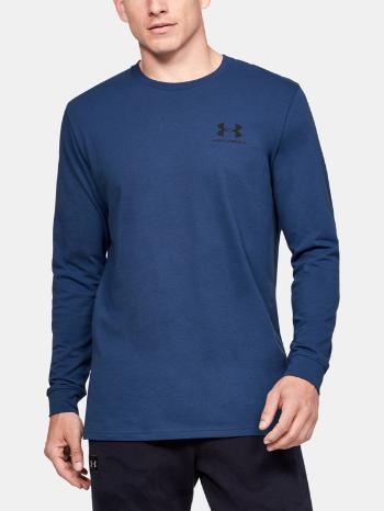 Under Armour Sportstyle Left Chest LS Tricou Albastru