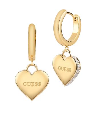 Guess Cercei cu inimioare placați cu aur Falling In Love JUBE02236JWYGT/U