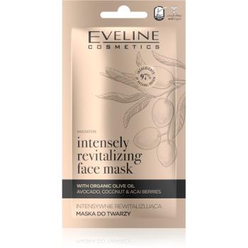 Eveline Cosmetics Organic Gold masca faciala revitalizanta cu ulei de masline 8 ml