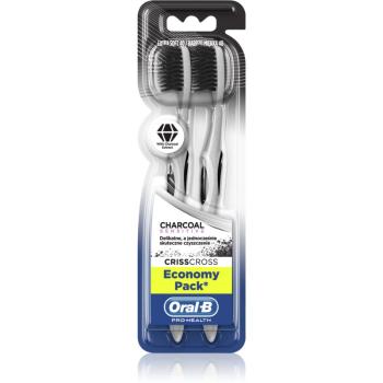 Oral B 3DW Charcoal perie de dinti 2 pc