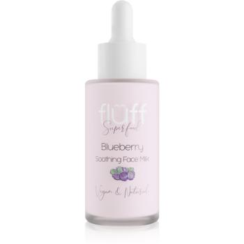 Fluff Superfood lapte cu efect calmant faciale Blueberry 40 ml