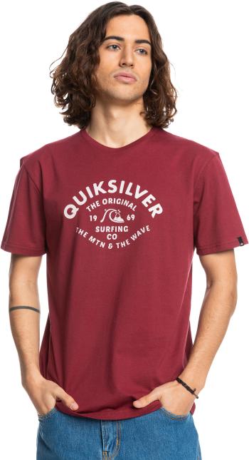 Quiksilver Tricou pentru bărbați Scripttalkfront Regular Fit EQYZT07042-RRG0 M