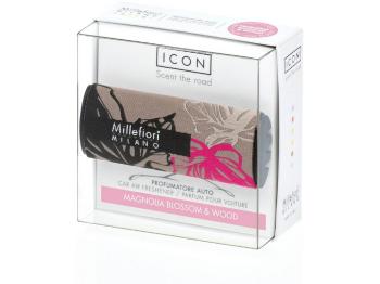 Millefiori Milano Parfum pentru mașină Icon Textil Floral Flori de magnolie si Lemn