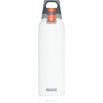 Sigg Hot & Cold One Light sticlă termos culoare White 550 ml