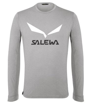 cămașă Salewa SOLIDLOGO DRY M L/S TEE 27340-0624
