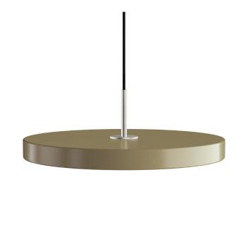 Lustră maro deschis LED cu abajur din metal ø 43 cm Asteria Medium – UMAGE