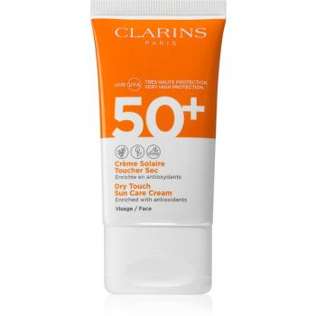 Clarins Dry Touch Sun Care Cream cremă cu protecție solară 50+ 50 ml