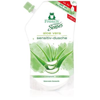 Frosch Senses Aloe Vera gel de duș mătăsos rezervă 500 ml