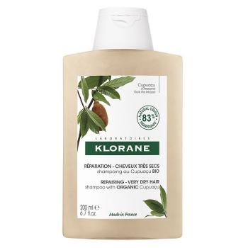 Klorane Șampon nutritiv pentru părul uscat Unt Bio Cupuaçu BIO (Repairing Shampoo) 200 ml