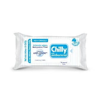 Chilly Șervețele intime Chilly (Intima Antibacterial) 12 bucăți