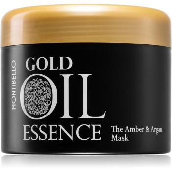 Montibello Gold Oil Amber & Argan Mask Mască de păr cu efect revitalizant 500 ml