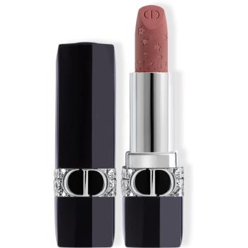DIOR Rouge Dior Star Limited Edition ruj cu persistenta indelungata culoare 100 Nude Look Velvet 3,5 g