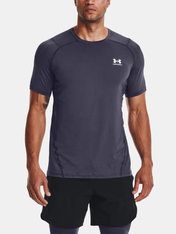 Under Armour UA HG Armour Fitted SS Tricou Gri