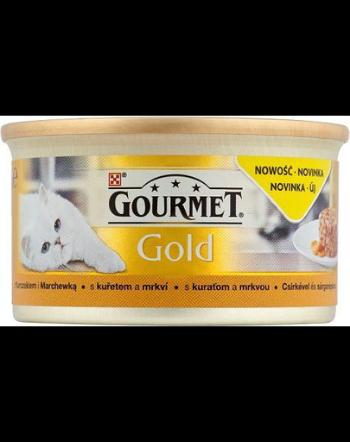 GOURMET Gold Savoury Cake Pui și Morcovi 85 g