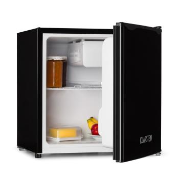 Klarstein, frigider, 46 l, F, cu congelator, negru