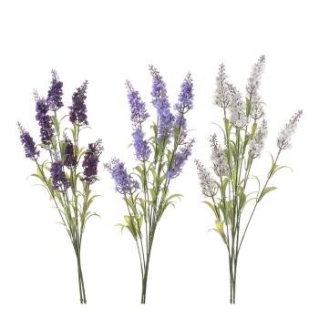 Plante artificiale 3 buc. (înălțime 55 cm) Lavender – Casa Selección