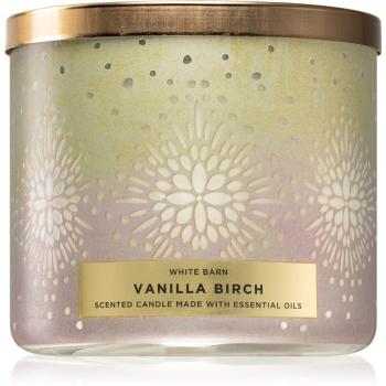 Bath & Body Works Vanilla Birch lumânare parfumată 411 g