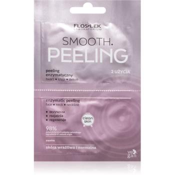 FlosLek Laboratorium Smooth peeling enzimatic pentru piele sensibilă 2x4 ml