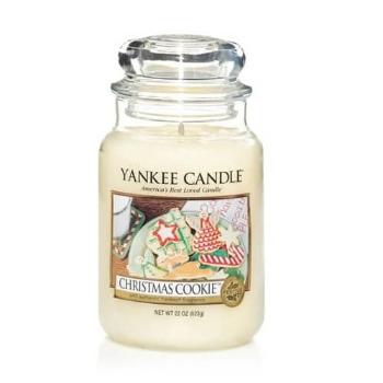 Yankee Candle Lumânare aromatică Classic mare Christmas Cookie 623 g