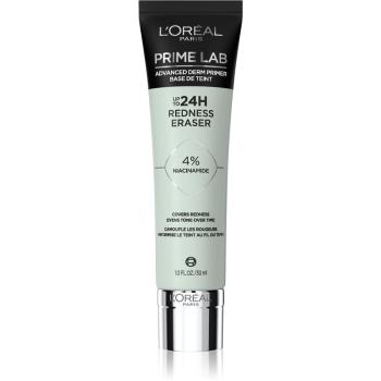 L’Oréal Paris Prime Lab 24H Redness Eraser bază de machiaj împotriva înroșirii 30 ml