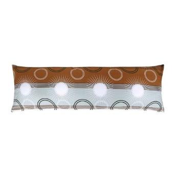 Față de pernă de relaxare Bellatex Beam maro , 50 x 145 cm, 50 x 145 cm