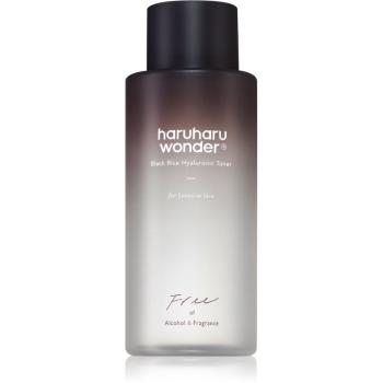 Haruharu Wonder Black Rice Hyaluronic loțiune tonică concentrată pentru regenerarea și reînnoirea pielii fără parfum 150 ml