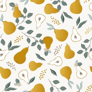 Tapet pentru copii 10 m x 50 cm Pretty Pears – Lilipinso