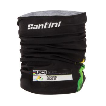 Santini UCI WC FLANDERS 2021 guler - black/print 