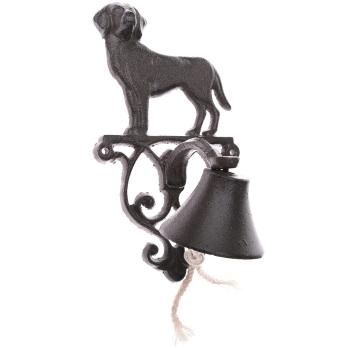 Clopot de fontă Iron dog, 14 x 24 x 12 cm