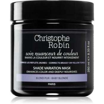 Christophe Robin Shade Variation Mask mască colorantă culoare Baby Blond 250 ml
