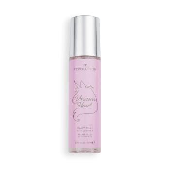 I Heart Revolution Fixator pentru machiaj strălucitor Unicorn Heart (Glow Mist) 100 ml