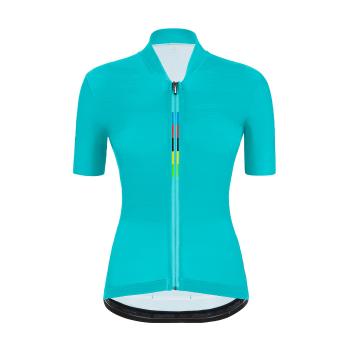 Santini UCI RAINBOW LADY tricou - light blue 