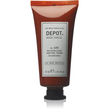 Depot No. 405 Moisturizing Shaving Cream crema de ras hidratanta brushless 30 ml