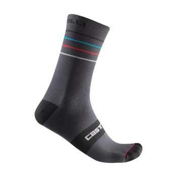 
                 CASTELLI Șosete clasice de ciclism - ENDURANCE 15 - gri  
            