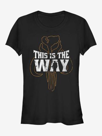 ZOOT.Fan Star Wars This Is The Way Mandalorian Tricou Negru