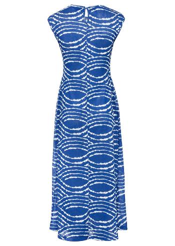 Rochie maxi cu print batic